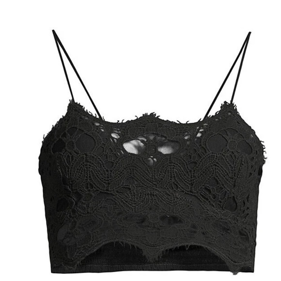 Free People Athena Scallop Crochet Bralette - Picture 2 of 14